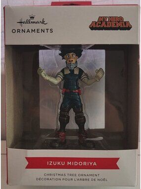 Hallmark My Hero Academia Izuku Midoriya Ornament Anime Deku New